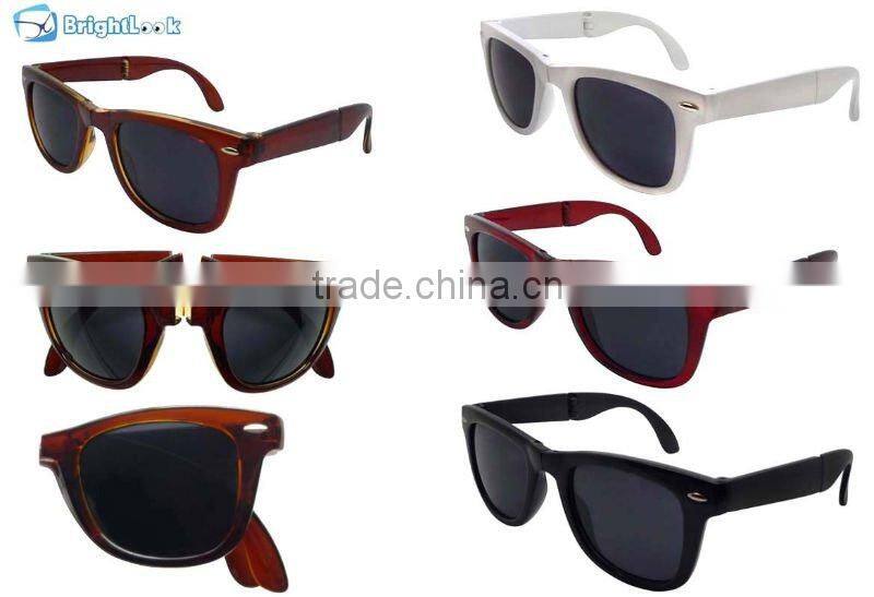 Fashion folding pocket sized sunglasses