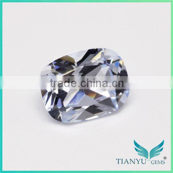 Wuzhou Gems Processing Loose Synthetic #105 blue Green Nano Spinel Gemstone