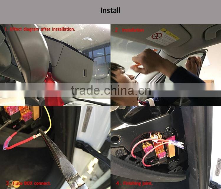 2015 New Product Original WIFI IOS and ANDROID APP F1.8 F2.4 hidden car dvr car black box for BMW BZEN