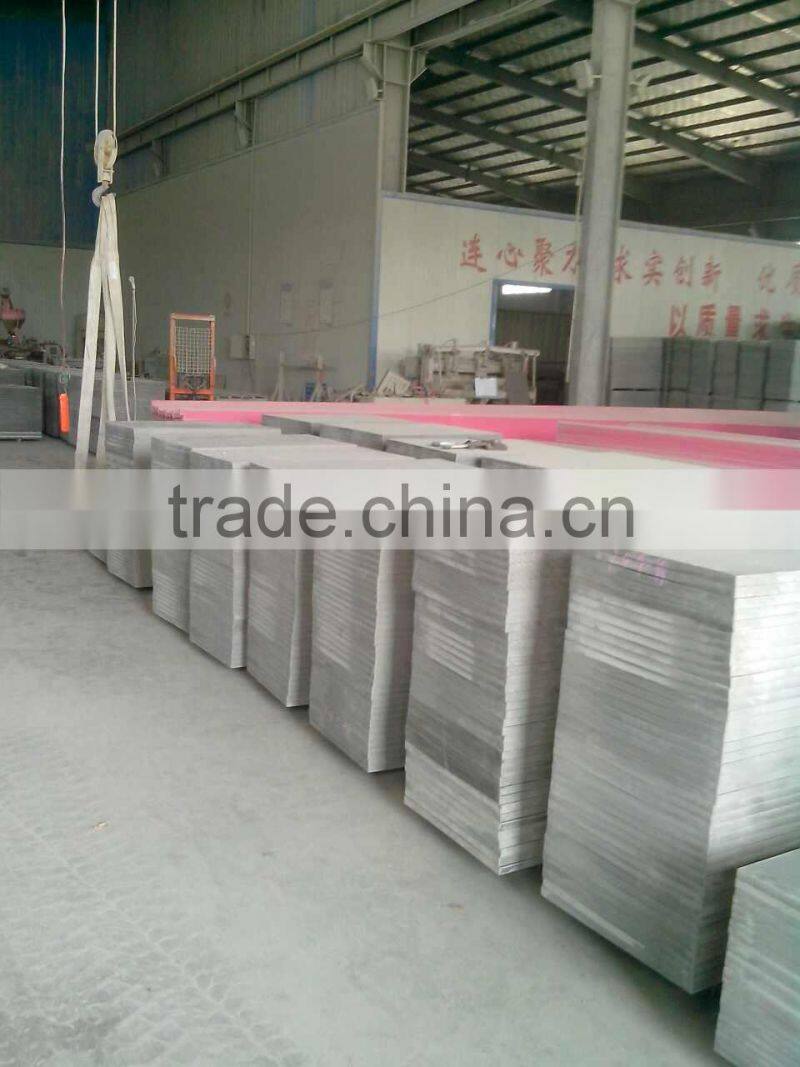 Euro cheap concrete block plastic pallet pvc pallet manufacturer