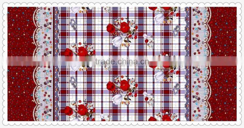 100% cotton digital printing cotton fabrics textile for bedsheets