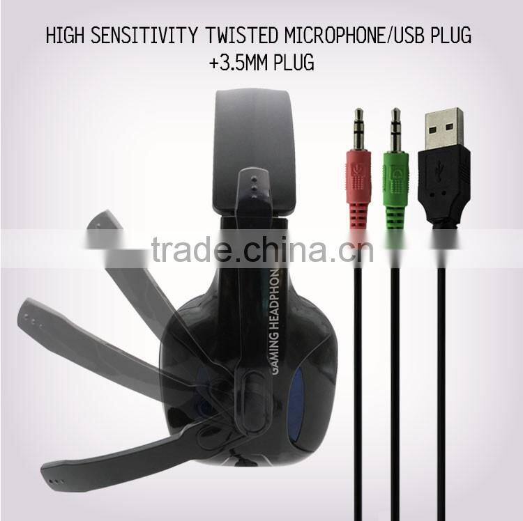 Computer Gaming Headset with RoHS Approved