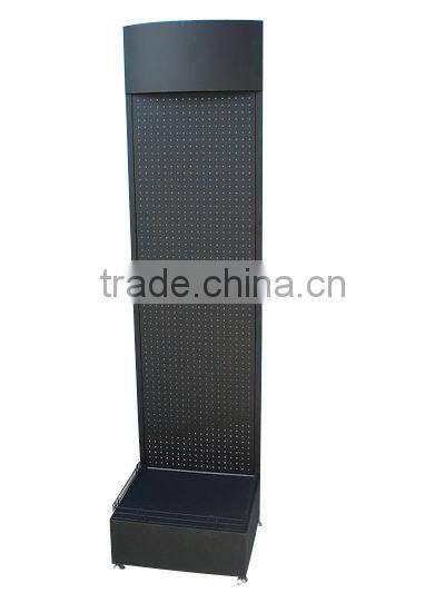 Power tools metal display,metal pegboard display stand,desktop metal display rack