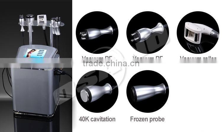 The best body building instrument! Super body Sculptor with vacuum rf roller +cavitation