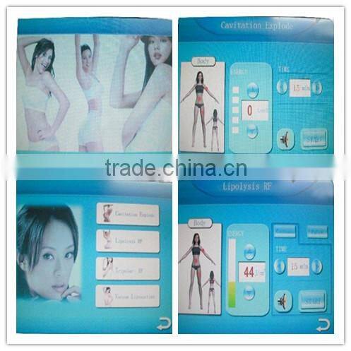 Effective fat reducer!!!! best vacuum rf portable cavitation slimming machine