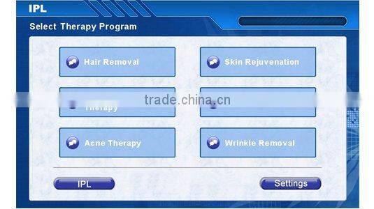 Vertical E-light hair removal machine / back hair removal / China supplier