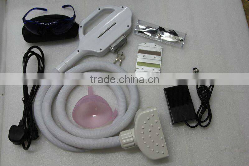 Mini Professional removal hair for leg hair body hair E-light (IPL+RF)