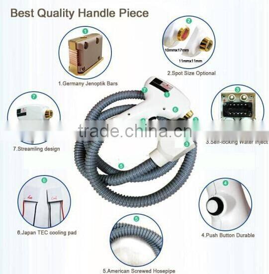 Pain free 808nm diode lasers products / diode laser hair removal machine