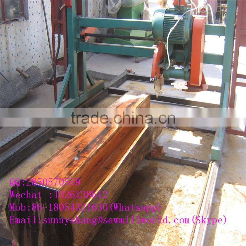 Double blade saw log computer control cabinet angle sawmill machine