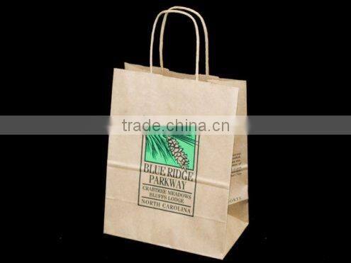 biodegradable brown paper bag for snack food