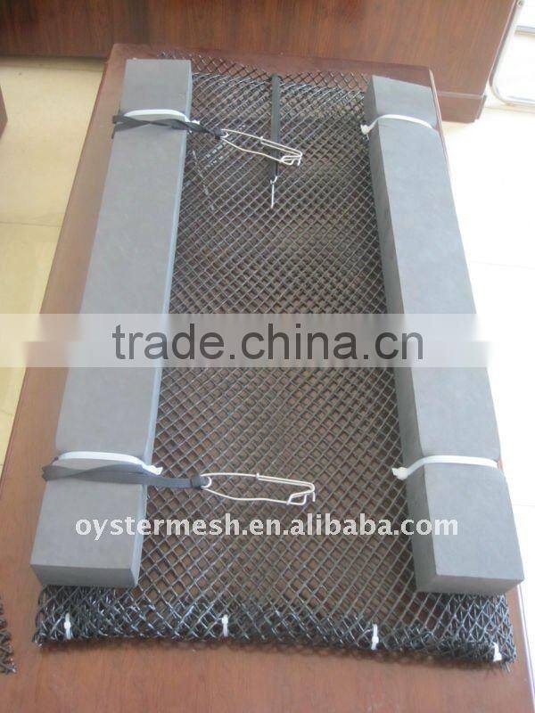 HDPE Black Anti-UV Oyster mesh
