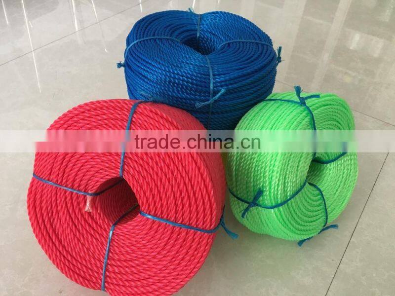 Best quanlity 2016 China PP danline rope,PE rope,PP color rope,fishing rope
