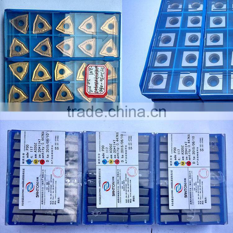 triangle ST10084 YG9D tungsten carbide insert shim with big round hole