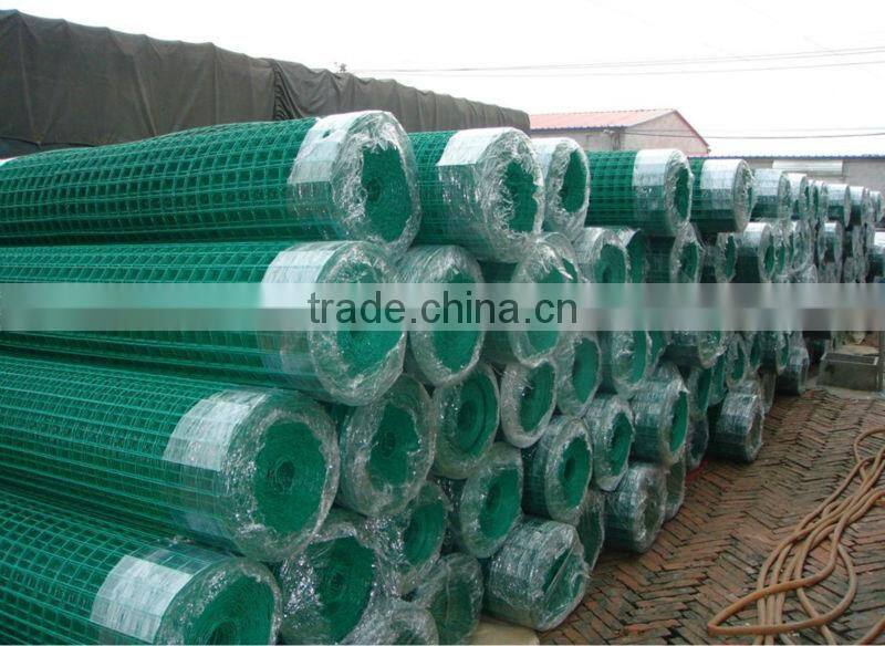 6x6 pvc coated Welded Wire Mesh (19x19 pvc welded mesh roll ) 16x16 pvc welded wire mesh