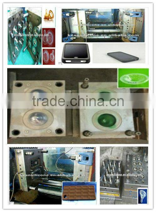 Customized flexible silicon wirelessbluetooth headphones mold