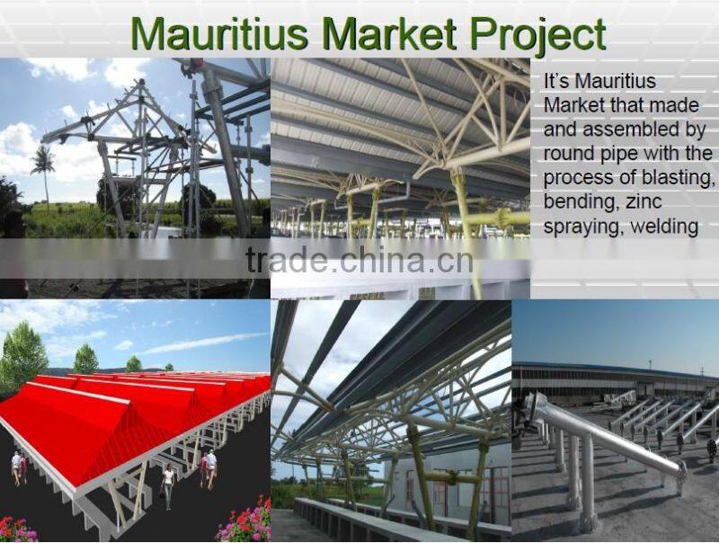 steel framed structure building