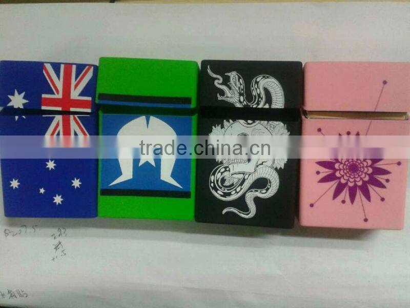 silicone cigarette case for promotional gifts 25 packets