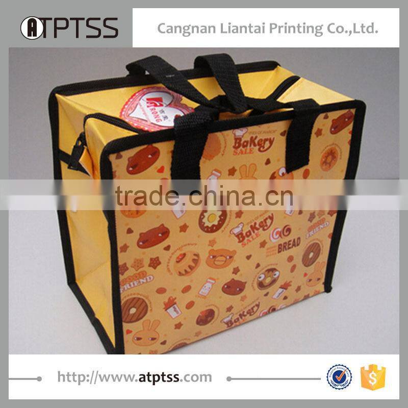 custom print promotion recyclable matt laminated pp non woven bag