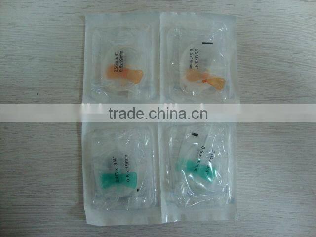 CE&ISO Butterfly Disposable Scalp Vein Set 18G-27G