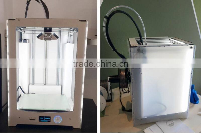 DIY Ultimaker 2 Extended 3D Printer Kit Not Assembled 3D Printer Set For 23 X 22.5 X 30.5cm Printing Machine