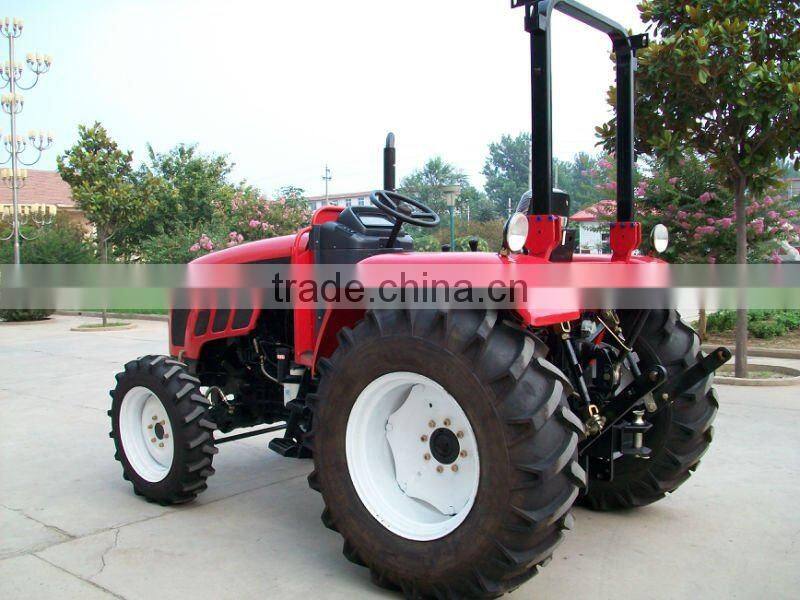 55HP small farm tractor used in garden farmland and lawn