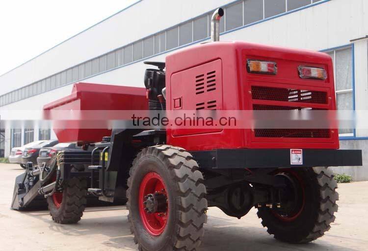 with sunshade or cabin, 1.5ton site dumper can be self loading with CE