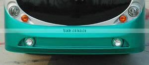 Solar electric vehicle with 14 seats, CE approved