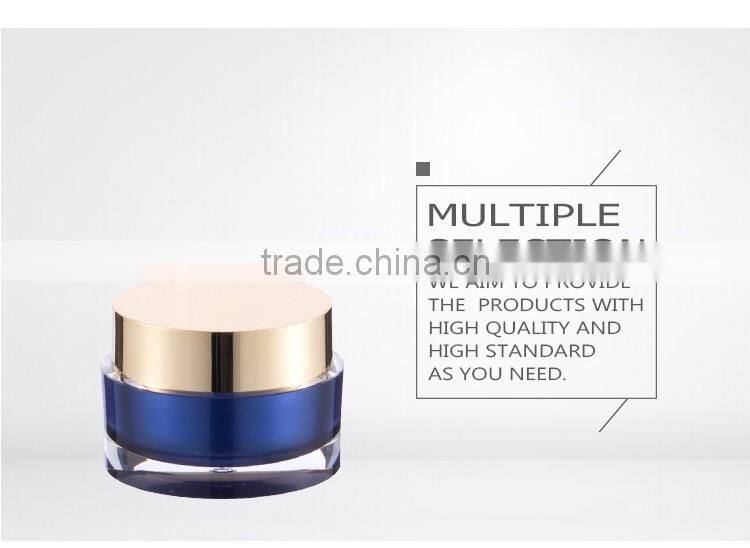 Hot selling OEM great quality round shape promotional acrylic cosmetic jar