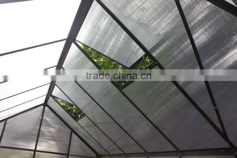 Newest durable portable polycarbonate greenhouse kits