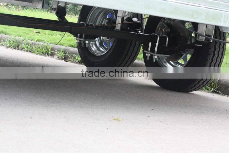 Hot selling weled tandem cage trailer 10x6/12x6