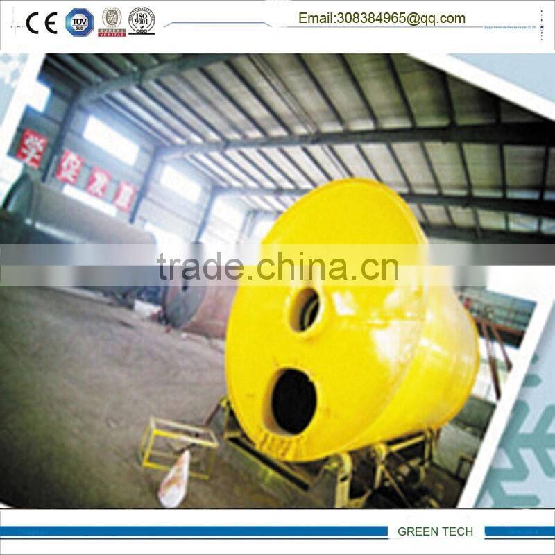 2016 Newest Black oil and pyrolysis oil refining to diesel distillation plant