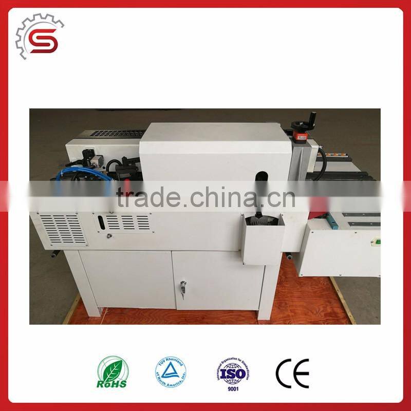 Small Size Linear Wood Edge Bander BJF115 Semi-automatic Edge Banding Machine for PVC