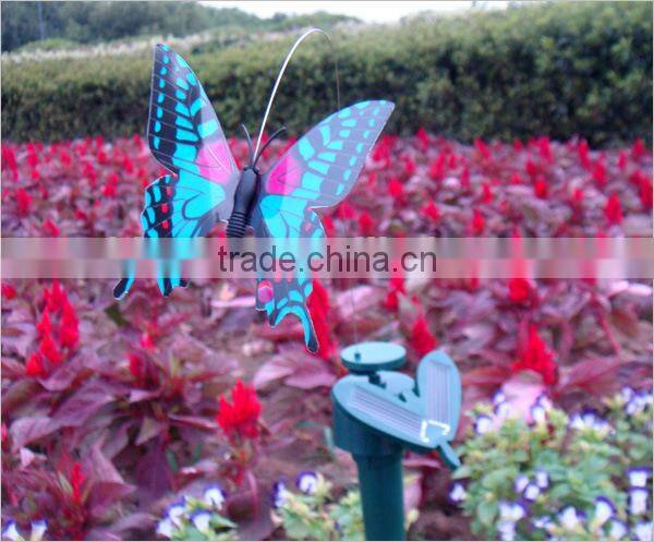 solar butterfly Solar and Battery Powered Fluttering butterfly solar fluttering buftterfly flying butterfly