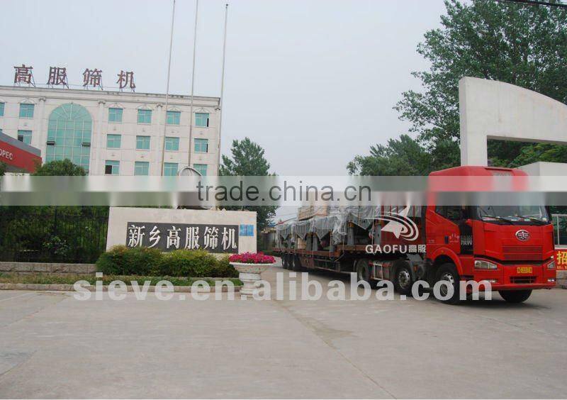 Gaofu hot sale screen machine for salt industry