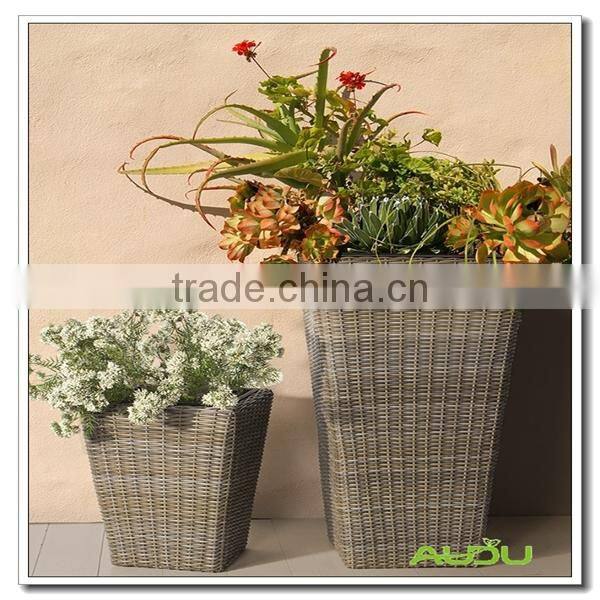 Audu Rattan Planter/Indoor Rattan Planters/Plastic Planters