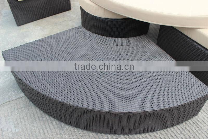 F-CF683 Synthetic rattan outdoor furniture wholesale sofa set sectional sofa