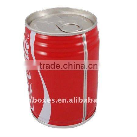 round pepsi tin can