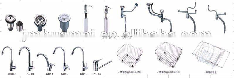 7646H Single bowl handmade sink