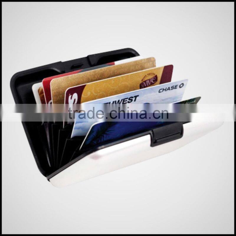 Popular aluminum card case,matel credit card holder