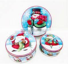 Christmas candy box,Christmas food iron box ,candy iron box set
