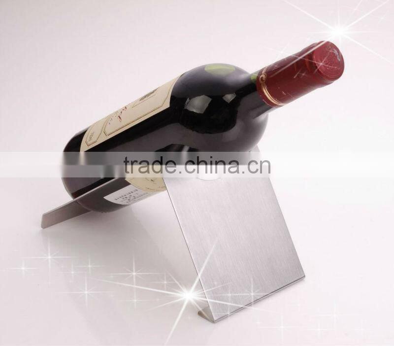 New Design Metal Wine Racks , Stainless Steel bottle holder