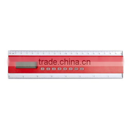 Plastic promotional 20cm ruler calculator/gift calculator