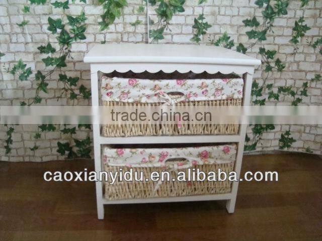 Bedside Cabinet Europe Style White Laundry Cabinet With Pink Drawers Cute Wooden White Wicker Cabinet