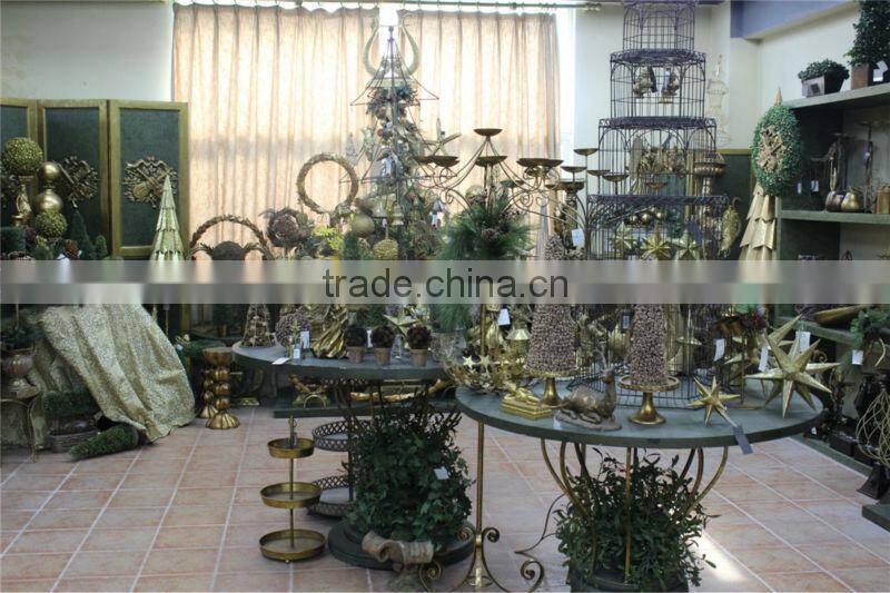 mini / huge artificial christmas pine tree / ring / flower for home / hotel / office (new christmas combination of Este-010 )