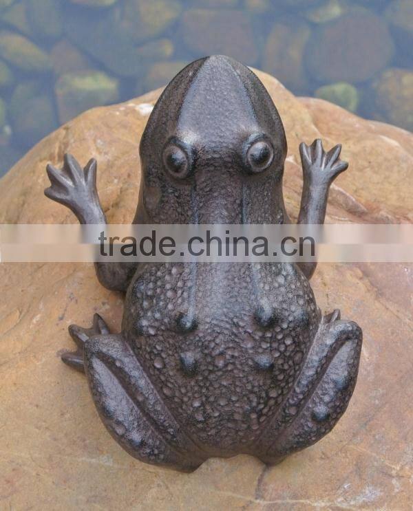 Cast iron small animal deer statue