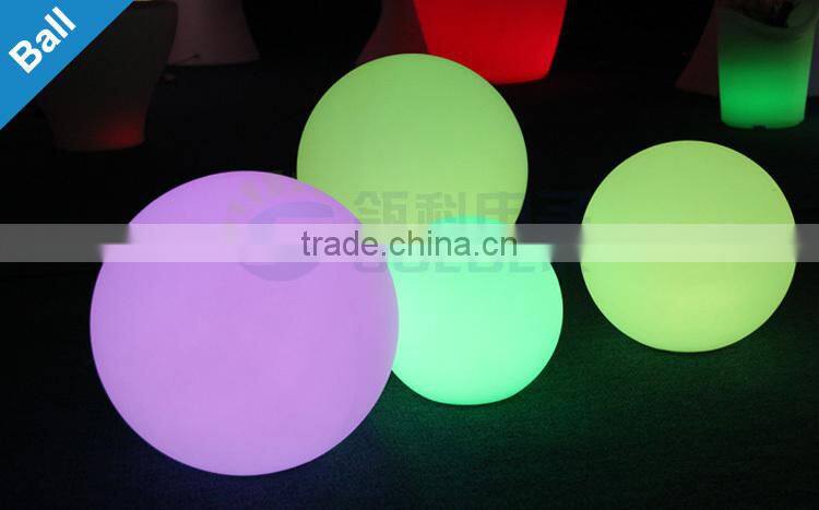 Pool Party Ball Decorative Waterproof Floating LED Ball Light