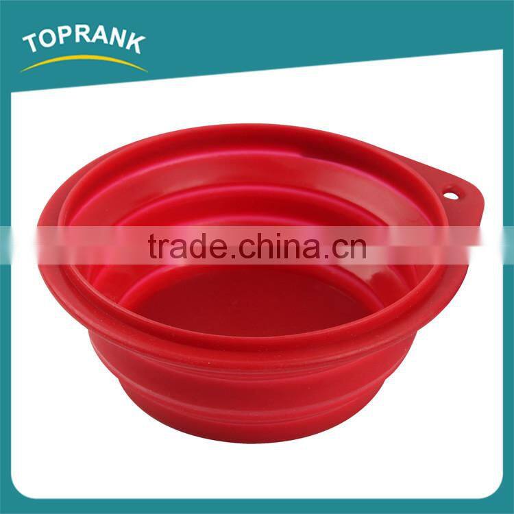 Personalized multi sizes pet travel feeding bowls silicone collapsible dog bowl
