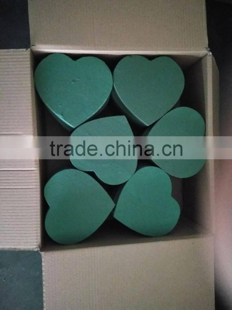 factory cheap green wedding car decoration wet floral foam