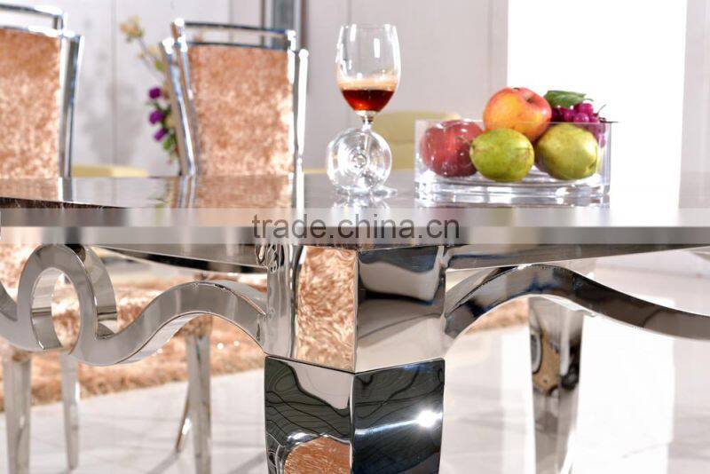 A8034 Turkish hideaway granite top dining table and chair set