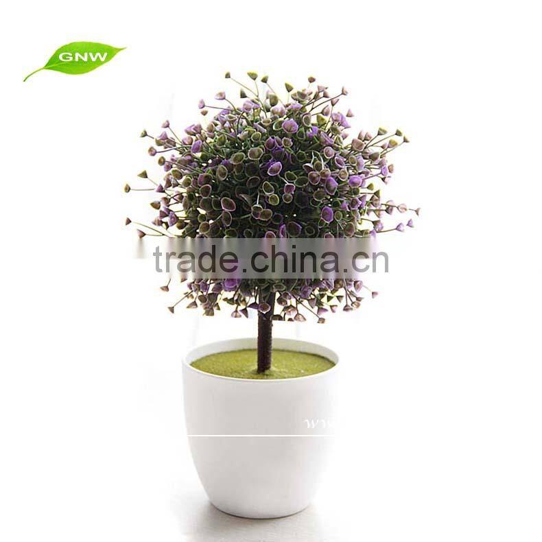 GNW GP014 Decorative Artificial Plastic Plant Pots for indoor decoration